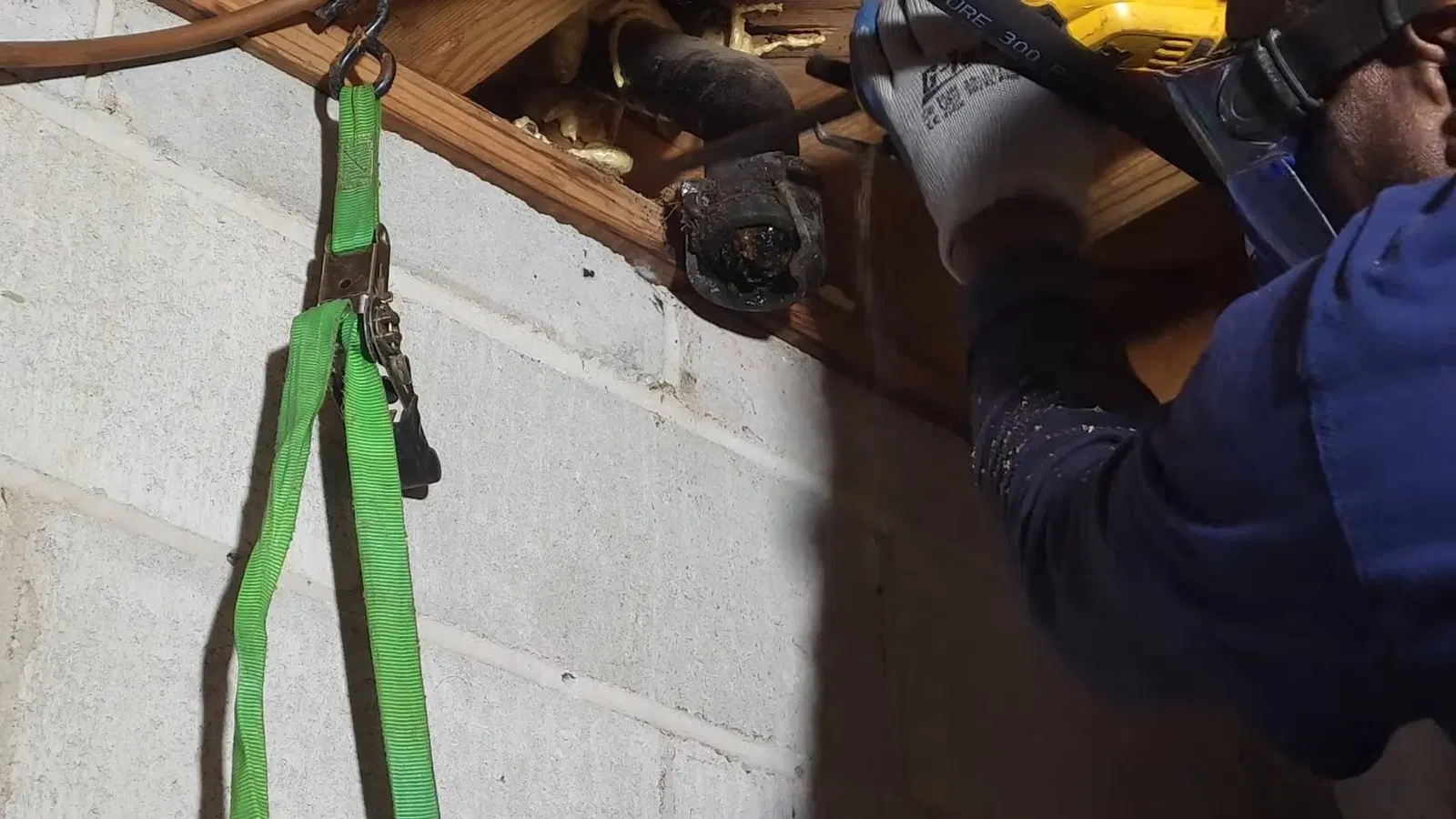Cast Iron Pipe Replacement Cleanout Access Cast iron pipe replacement with focus on cleanout access