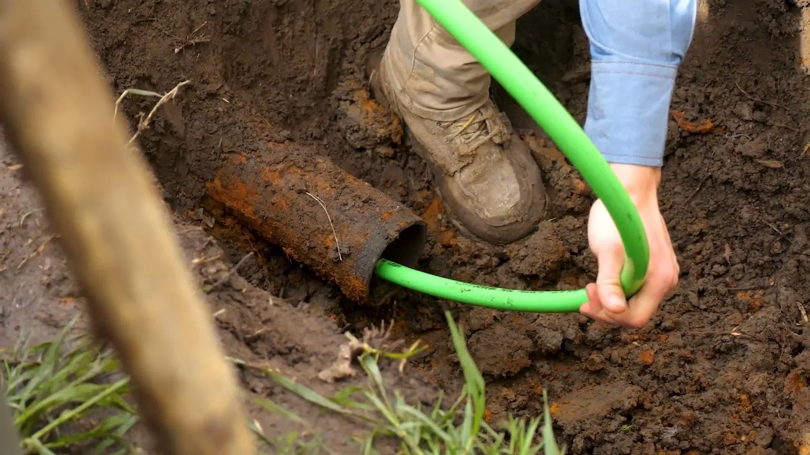 Liner material during cipp sewer pipe lining