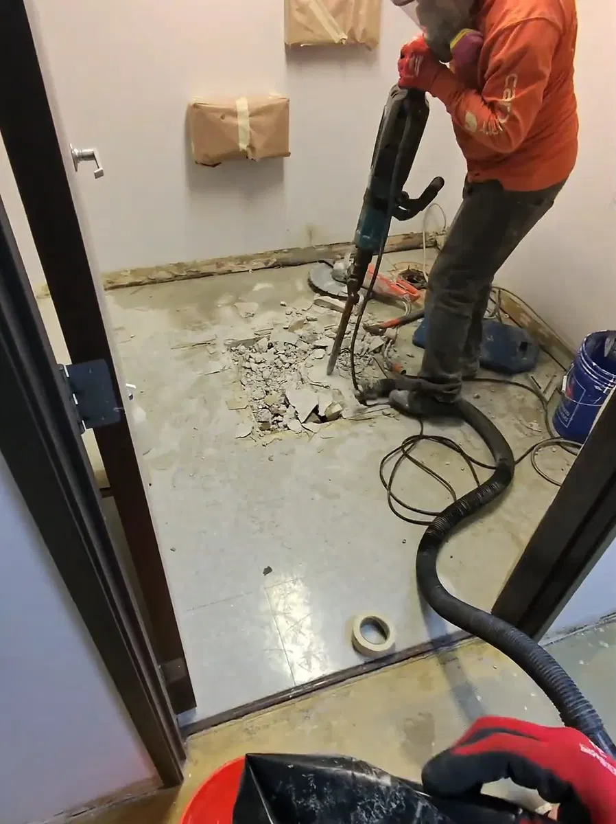 Drain Cleaning and Unclogging Cleanout Access Cleanout access used in drain cleaning and unclogging