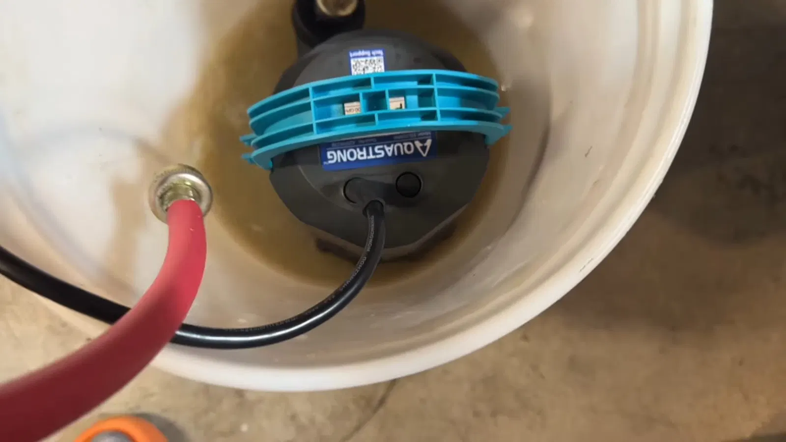 Garbage disposal repair installation with focus on sink flange
