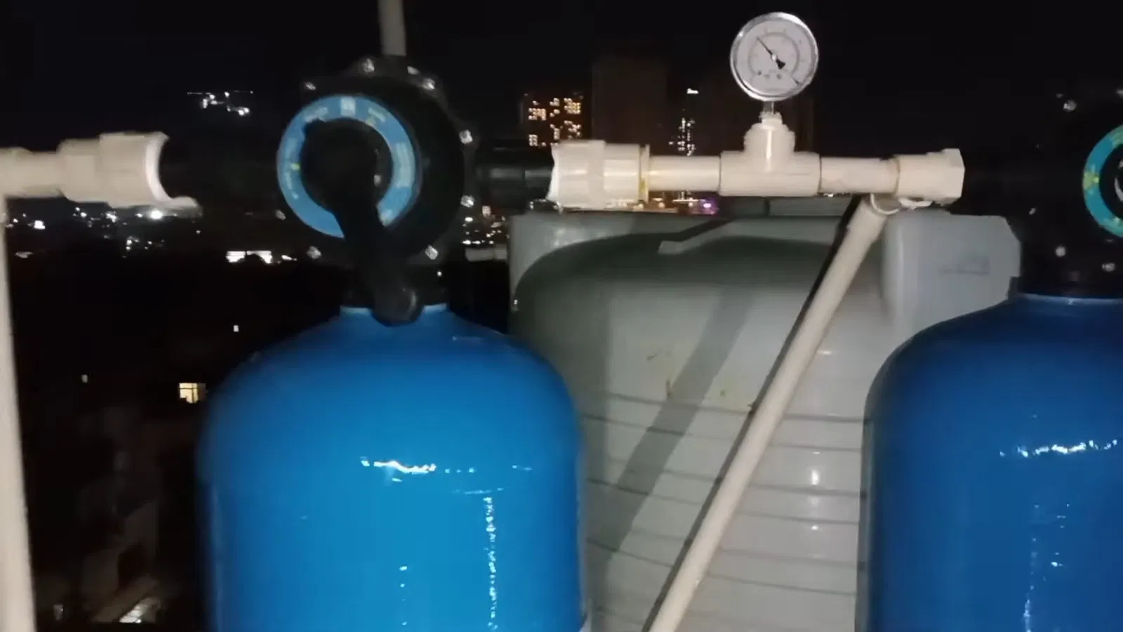 Water Softener Installation Tank Placement Plumbing service view of tank placement in water softener installation