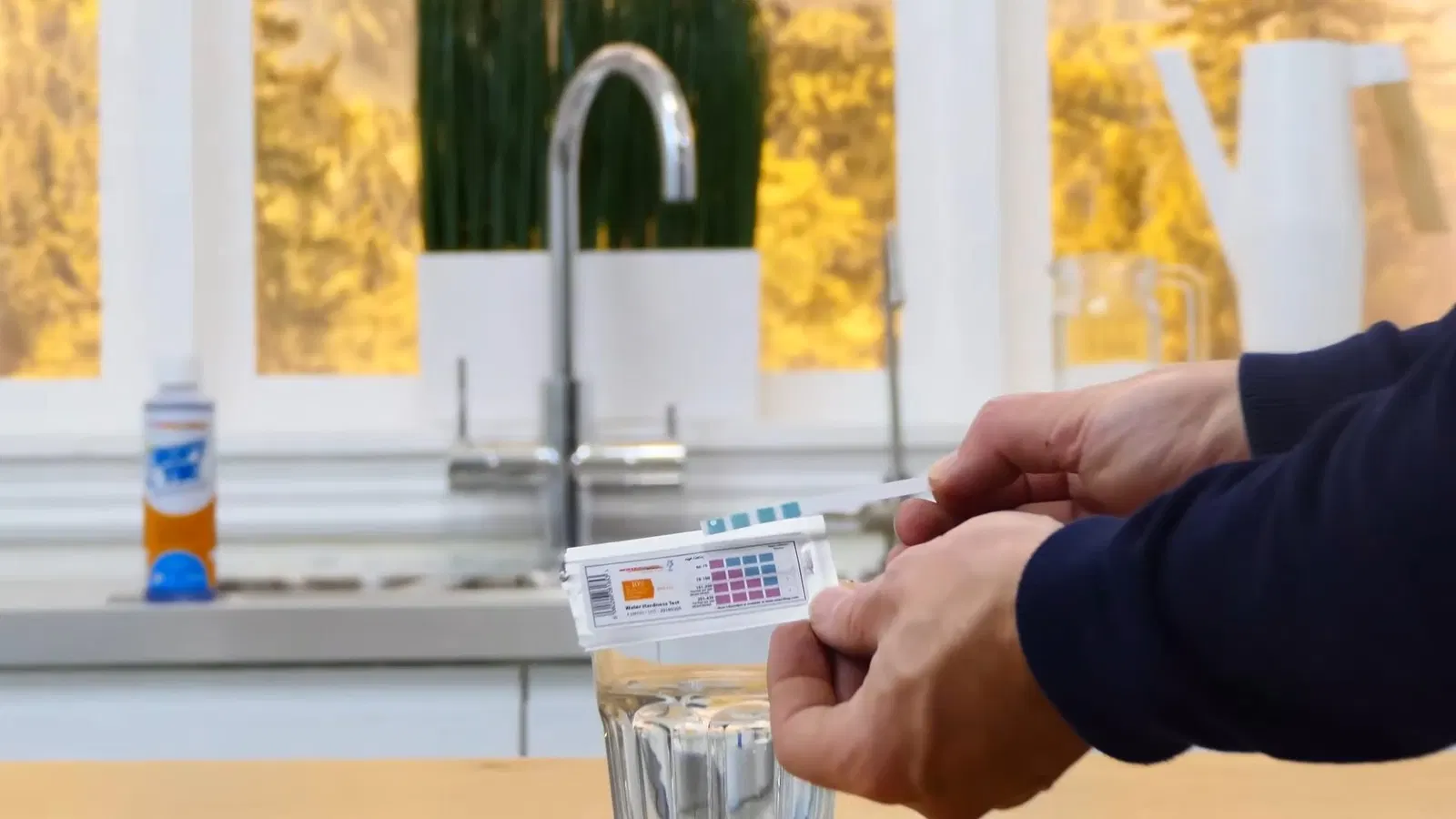 Water softener maintenance with focus on salt storage tank
